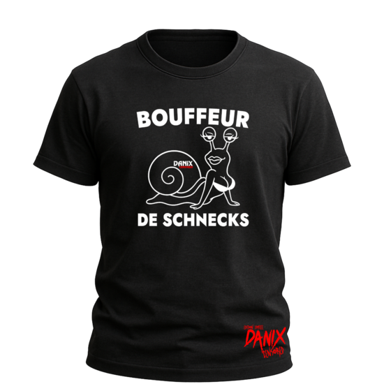 Tshirt Bouffeur de Schnecks by Danix Censored